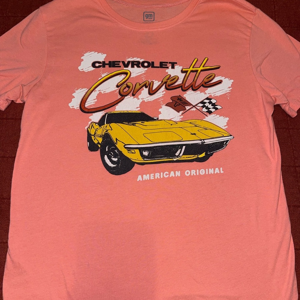 Corvette Men's Pink T-Shirt